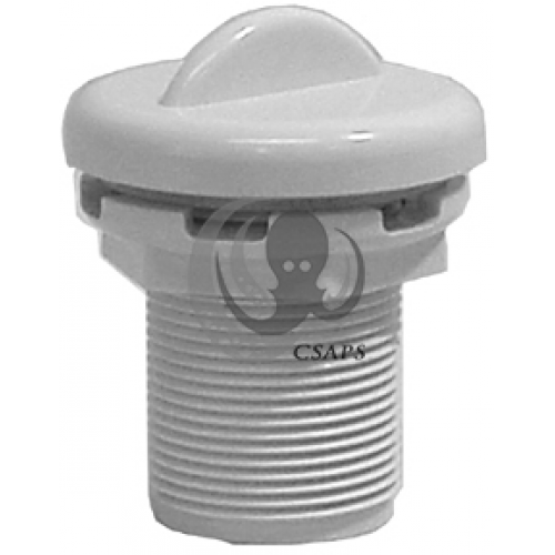 1" Air Control Valve – Top Draw, White, 1-5/8" Hole Size
