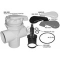 Waterway 3-Way Diverter Valve – 600-3067 Grey 2" Valve for Pool & Spa