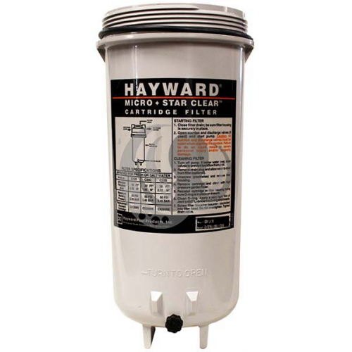 CX120B Micro Star-Clear Filter Body Housing – Hayward Replacement