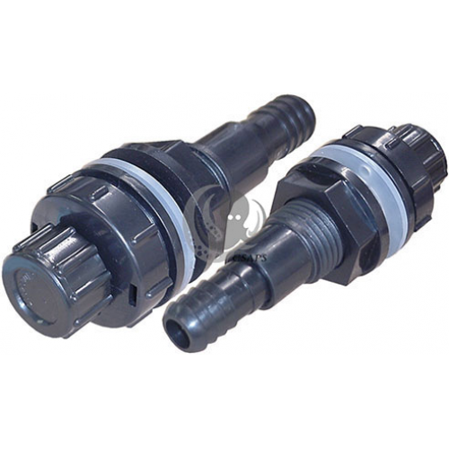 3/4" Ribbed Spa Drain Valve – Durable Hot Tub Drain Assembly (25212-004-000)