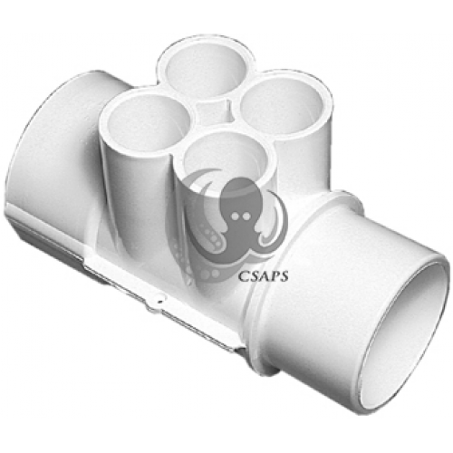 Waterway 2" S x 2" S Manifold – 3/4" S Barb x 4 Ports