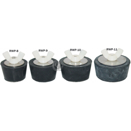 #10 Tapered Rubber Plug – Reliable Seal for Pool & Spa Winterizing or Maintenance