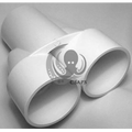 Waterway 2" PVC WYE Manifold – Spa & Pool Plumbing Splitter (SKU 672-8000)