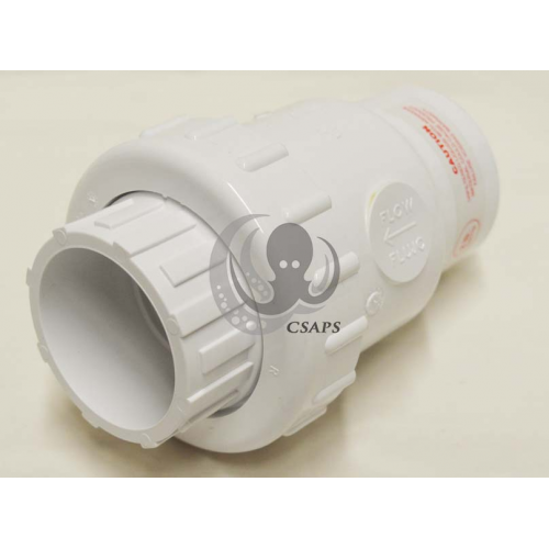 2" PVC Check Valve – Slip x Slip with 2 lb. Spring for Pool & Spa Systems