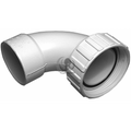 90° Sweep Pump Union – 2" PVC Long-Radius Union Elbow