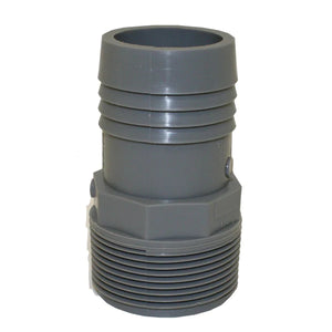1 1/2" insert poly male adapter