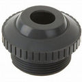 1.5" MPT x 0.75" Dark Grey Hydrostream Flow Inlet Fitting
